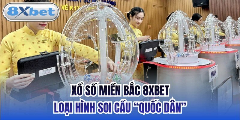 Buổi quay thưởng XSMB với lồng cầu và bóng số trước giờ công bố kết quả