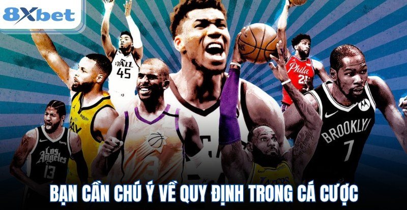 Các ngôi sao NBA minh họa các loại kèo bóng rổ như chấp điểm, tài xỉu và kèo hiệp