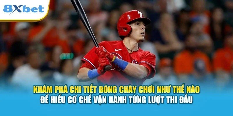 Cầu thủ chuẩn bị đánh bóng minh họa kèo bóng chày run line và tài xỉu tổng run