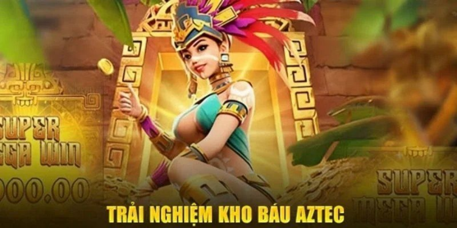 Màn hình thắng lớn của slot Aztec khi chuỗi rơi đẩy hệ số nhân lên cao