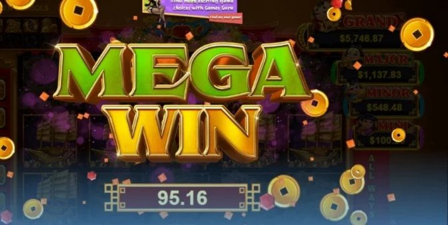 Màn hình Mega Win với jackpot nhiều cấp minh họa cách tránh lỗi quay hũ