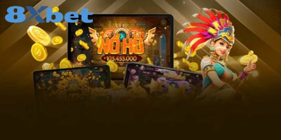 Màn hình game nổ hũ dễ trúng hiển thị tiền thưởng trên điện thoại