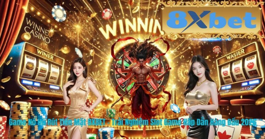 Nổ hũ rút tiền mặt tại 8Xbet với sảnh slot casino và vòng quay