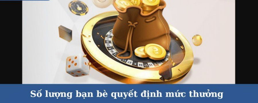 Giới thiệu bạn bè 8Xbet nhận thưởng theo số người bạn đăng ký và nạp thành công