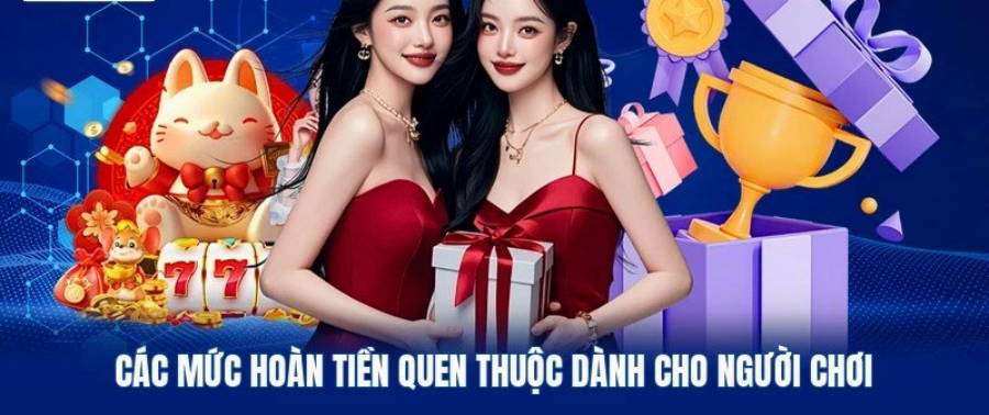 Các mức hoàn tiền quen thuộc dành cho người chơi thể thao và casino
