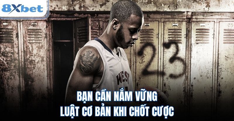 Cầu thủ bóng rổ trong phòng thay đồ minh họa luật thi đấu cần biết khi đặt cược