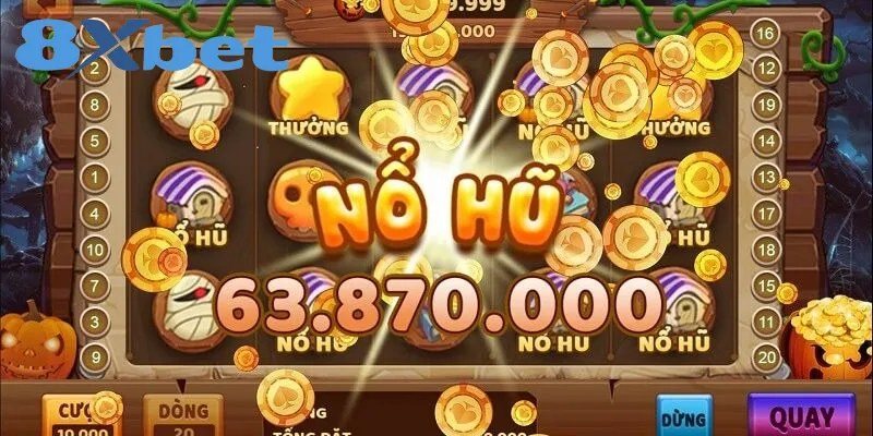 Màn hình nổ hũ trúng thưởng lớn khi chọn game có RTP và độ biến động phù hợp