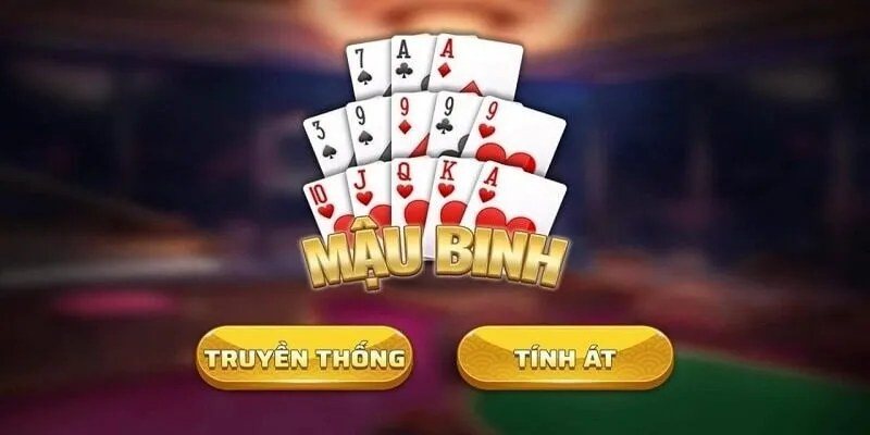 Mậu binh là gì: biểu tượng game mậu binh với 13 lá bài xếp hình quạt