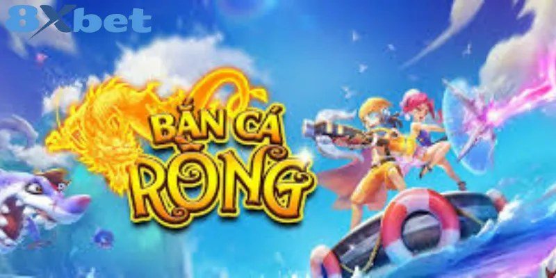 Bắn cá Rồng với rồng vàng rực lửa và các xạ thủ trên mặt biển