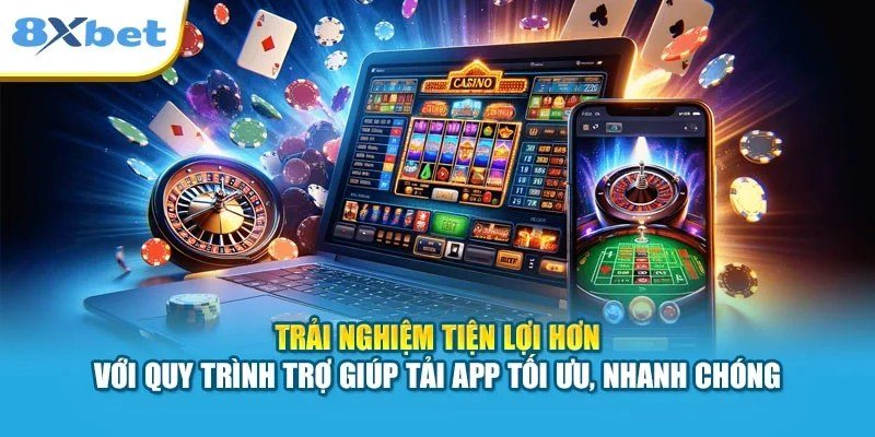 Màn hình ứng dụng 8Xbet sau khi bấm Tin cậy để cài 8Xbet trên iOS