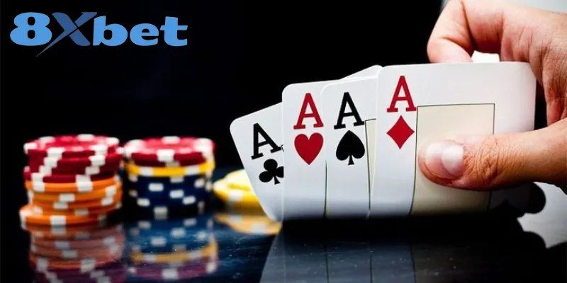 Tứ quý Át trên tay người chơi tại sảnh game bài đổi thưởng